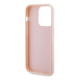 Maska za iPhone 15 Pro Max 6.7 Karl Lagerfeld 3D Rubber Glitter Logo roze (KLHCP15X3DMBKCP) - 211139