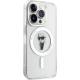 Maska za iPhone 15 Pro 6.1 transparent (KLHMP15LHFCKNOT) Karl Lagerfeld Hc Magsafe IML Ikonik - 210411
