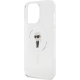 Maska za iPhone 15 Pro Max 6.7 transparent (KLHMP15XHFCKNOT) Karl Lagerfeld Hc Magsafe IML Ikonik - 210412