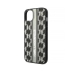 Maska za iPhone 14 6.1 Karl Lagerfeld Hc Monogram stripe siva (KLHCP14SPGKLSKG) - 205301