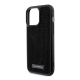 Maska za iPhone 15 6.1 Karl Lagerfeld Hc Rhinestone Metal Plate Logo crna (KLHCP15SHDSPLK) - 210407