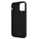 Maska za iPhone 12 mini 5.4 Karl Lagerfeld Hc Silicone Full Body Ikonic crna (KLHCP12SSLFKBK) - 205341