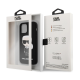 Maska za iPhone 12 mini 5.4 Karl Lagerfeld Hc Silicone Full Body Ikonic crna (KLHCP12SSLFKBK) - 205341
