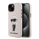 Maska za iPhone 15 6.1 Karl Lagerfeld Hc Silicone NFT Ikonik roze (KLHCP15SSNIKBCP) - 211143
