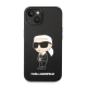 Maska za iPhone 15 Plus 6.7 Karl Lagerfeld Hc Silicone NFT Ikonik crna (KLHCP15MSNIKBCK) - 211141