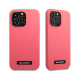 Maska za iPhone 13 Pro 6.1 Karl Lagerfeld Hc Silicone Plaque pink (KLHCP13LSLMP1PI) - 205326