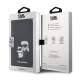 Maska za iPhone 15 Pro 6.1 crna(KLBKP15LSANKCPK) Karl Lagerfeld Saffiano BP Nft Karl&Choupette - 210448