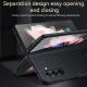 Torbica Leather Fold za Samsung F946B Galaxy Z Fold 5 5G bela - 209246