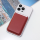 Torbica Leather Magsafe Pocket za iPhone 14 bordo - 205822
