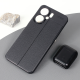 Maska za Xiaomi Redmi 13C Leather crna - 213291