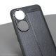 Maska za Xiaomi Redmi 13C Leather crna - 213291