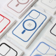 Torbica Magsafe Frame Color za iPhone 15 Pro Max 6.7 ljubicasta - 209651