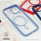 Maska za iPhone 15 Pro Max 6.7 Magsafe Frame Color roze - 209650