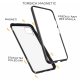 Torbica Magnetic za Huawei P40 Lite/Nova 6 SE crna - 80618