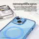 Maska za iPhone 14 Pro 6.1 transparent Magsafe Camera Color - 216400