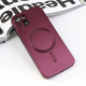 Maska za iPhone 13 6.1 Magsafe Chrome bordo - 218647