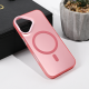 Maska za iPhone 17 63 Magsafe Clear roze - 223331