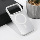 Maska za iPhone 17 Pro 63 Magsafe Clear srebrna - 223337