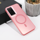 Maska za Samsung Galaxy A17 Magsafe Clear roze - 223351-1