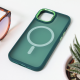 Torbica Magsafe colorful za iPhone 15 6.1 tamno zelena - 209794