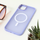 Torbica Magsafe colorful za iPhone 15 Plus 6.7 lila - 209802