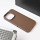 Torbica Magsafe Kevlar za iPhone 16 Pro 6.3 braon - 220733