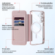 Torbica Magsafe Lux Bi Fold za Samsung S908B Galaxy S22 Ultra ljubicasta - 220619