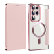 Torbica Magsafe Lux Bi Fold za Samsung S918B Galaxy S23 Ultra roze - 220626