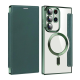 Torbica Magsafe Lux Bi Fold za Samsung S918B Galaxy S23 Ultra zelena - 220624
