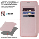 Torbica Magsafe Lux Bi Fold za Samsung S938B Galaxy S25 Ultra roze - 220650