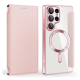 Torbica Magsafe Lux Bi Fold za Samsung S938B Galaxy S25 Ultra roze - 220650