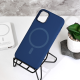 Torbica Magsafe Matte Color iPhone 11 6.1 tamno plava - 218143