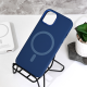 Torbica Magsafe Matte Color iPhone 14 6.1 tamno plava - 218160