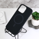 Torbica Magsafe Matte Color iPhone 15 Pro Max 6.7 crna - 218168