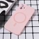 Maska za iPhone 12 6.1 Magsafe Pure color roze - 216593