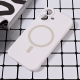 Torbica Magsafe Pure color za iPhone 16 6.1 bela - 216636