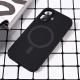 Torbica Magsafe Pure color za iPhone 16 6.1 crna - 216637