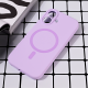 Torbica Magsafe Pure color za iPhone 16 6.1 lila - 216638