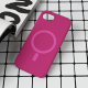 Maska za iPhone 16e Magsafe Pure color tamno pink - 221697