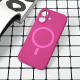 Maska za iPhone 17 63 Magsafe Pure color tamno pink - 223361