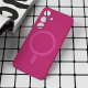 Maska za Samsung Galaxy S25 Magsafe Pure color tamno pink - 221699