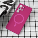 Maska za Samsung Galaxy S25 Ultra Magsafe Pure color tamno pink - 221700