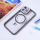 Torbica Magsafe shining za iPhone 13 Pro Max 6.7 siva - 215708