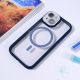 Torbica Magsafe shining za iPhone 15 6.1 tamno plava - 215725