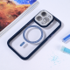 Torbica Magsafe shining za iPhone 15 Pro 6.1 tamno plava - 215731