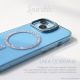 Torbica Magsafe Sparkle za iPhone 12 6.1 transparent - 216901
