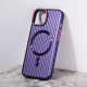 Torbica Magsafe Stripe za iPhone 14 6.1 ljubicasta - 216449