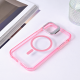 Torbica Magsafe transparent za iPhone 11 6.1 pink - 215906-1
