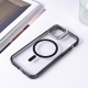 Torbica Magsafe transparent za iPhone 12 6.1 crna - 215963-1