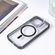 Torbica Magsafe transparent za iPhone 13 Pro 6.1 crna - 215914-1